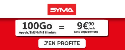 forfait 100 go de syma