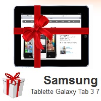 Idée cadeau de Noël : La tablette Galaxy Tab 3 chez Bouygues Telecom et Orange !