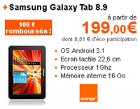 Offrez-vous une tablette 3G+ pour Noël avec Orange
