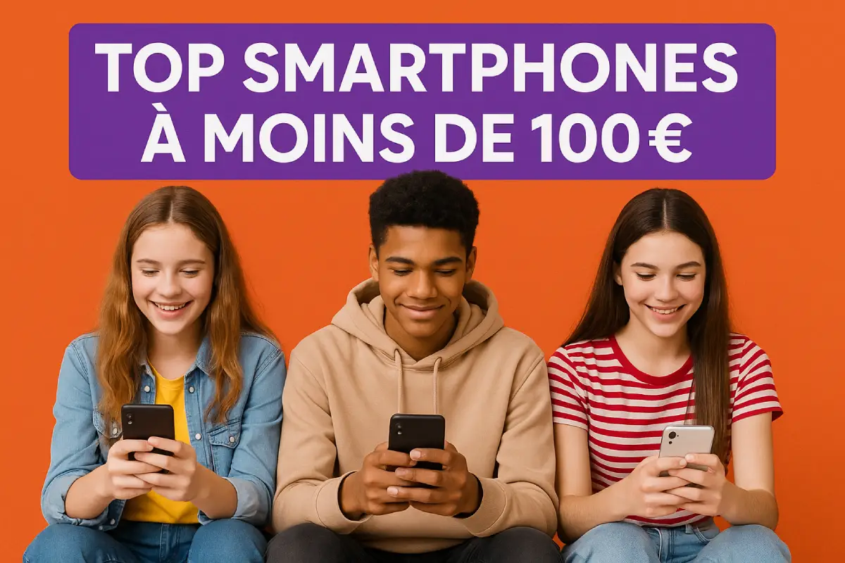 top smartphones moins de 100 euros