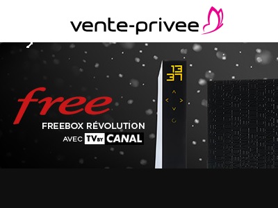 La Freebox Révolution vient révolutionner le Black Friday dès demain en vente privée