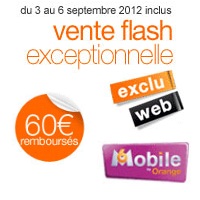 Vente Flash exceptionnelle chez M6 Mobile 