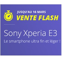 Bon plan : Le Sony Xperia E3 en promo avec un forfait Virgin Mobile !