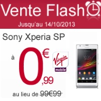 Vente flash chez Virgin Mobile : Le Sony Xperia SP en promotion !