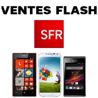 Vente Flash : Jusqu’à 100€ de remise sur votre mobile chez SFR !