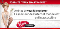 Virgin Mobile lance des nouveaux forfaits