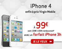 Bon plan : l’iPhone 4 seulement à 99 euros !