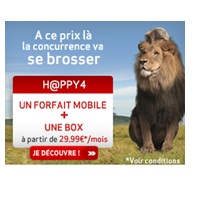 Lancement des offres H@ppy4 chez Virgin Mobile !