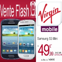 Promotion : Virgin Mobile baisse le prix du Samsung Galaxy S3 Mini