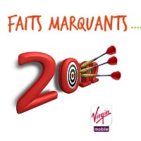 Bilan de l'année 2012 Virgin Mobile en 20 dates clés