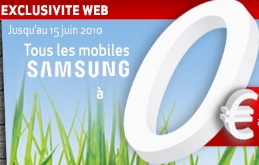 Les téléphones Samsung gratuits chez Virgin Mobile