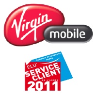 Virgin Mobile élu Service Client de l'année 2011