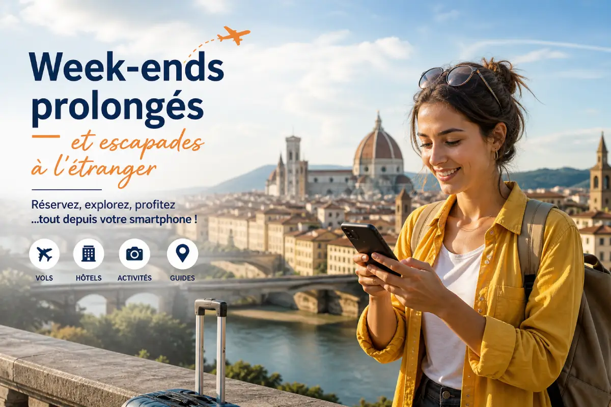 Week-ends prolongés et escapades à l’étranger : l’eSIM change tout
