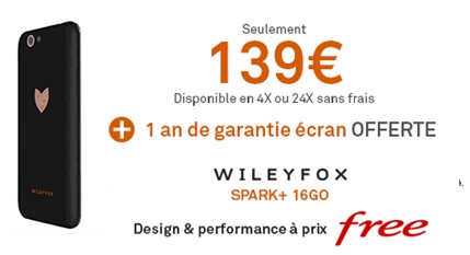 Free accueille un nouveau Smartphone 4G à petit prix 