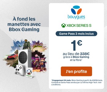 Bbox Gaming de Bouygues Télécom avec XBox à prix promo