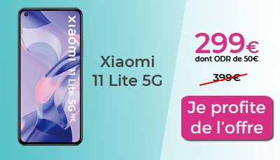Xiaomi 11 Lite 5G NE promo RED 