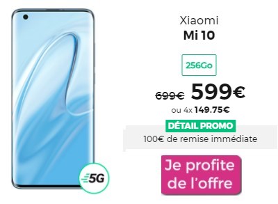 Xiaomi Mi 10 promo RED