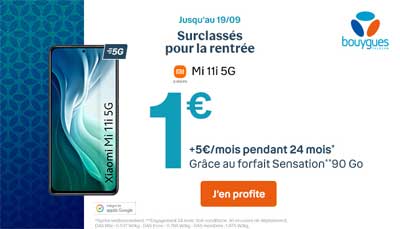 Bouygues Telecom Xiaomi Mi 11i