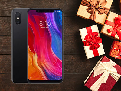 Vente Flash : Le Xiaomi Mi 8 à 328€ pour Noël