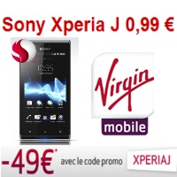  Le Sony Xperia J à 0.99€ avec un forfait mobile iDOL M 