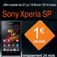 Bon plan Smartphone 4G : Le Sony Xperia SP en promotion chez Orange !