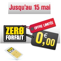 Zéro forfait rembourse la carte sim jusqu'au 15 mai 2011