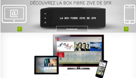 La nouvelle box SFR et le service VOD Zive disponibles à partir du 17 Novembre !