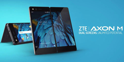 Axon M : ZTE présente son Smartphone pliable à deux écrans 